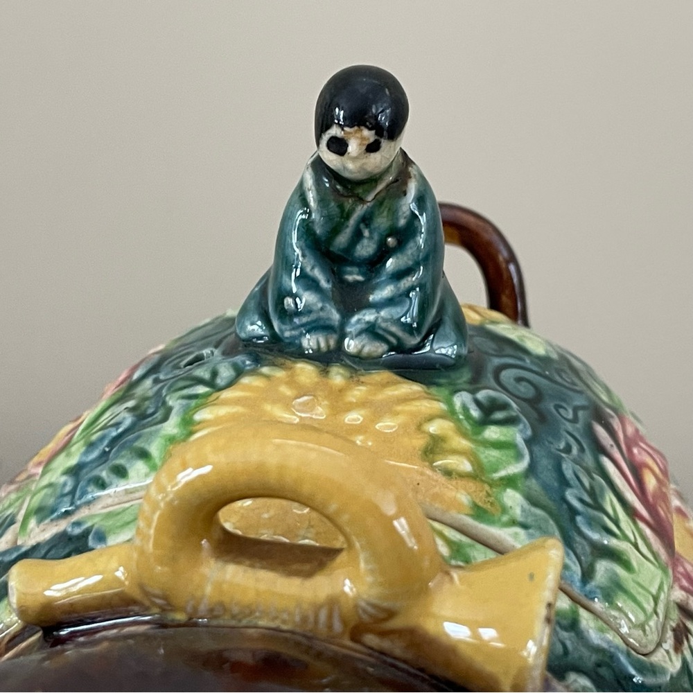 Vintage Banko Ware Japanese Buddha Elephant Teapot❤️🫖 - Picture 11 of 16